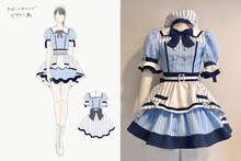 佐藤が制作したアイドルカレッジの衣装。