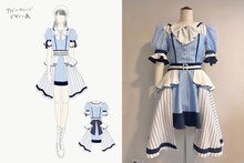 佐藤が制作したアイドルカレッジの衣装。