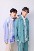 左から篠原瑞希、阪本航紀。