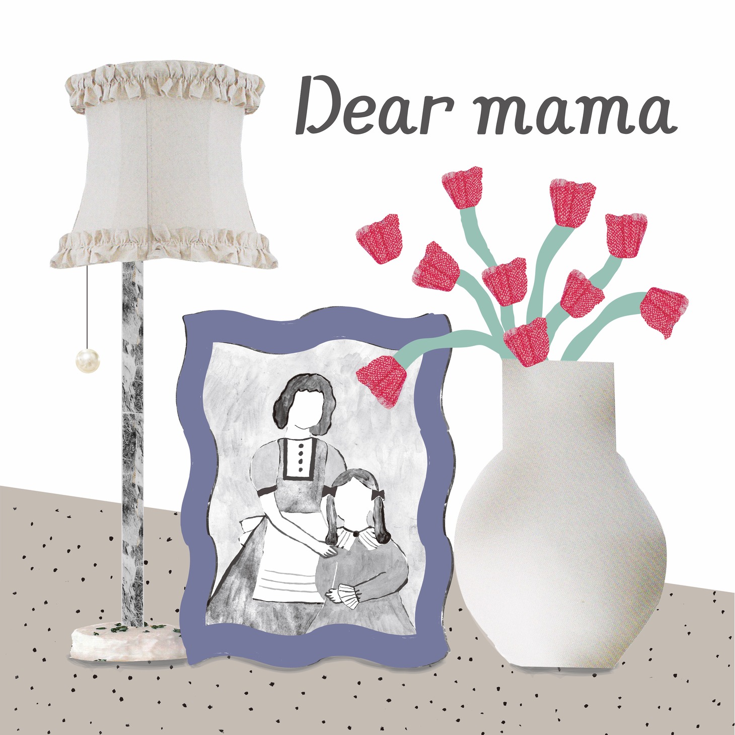 東京女子流「Dear mama」配信ジャケット