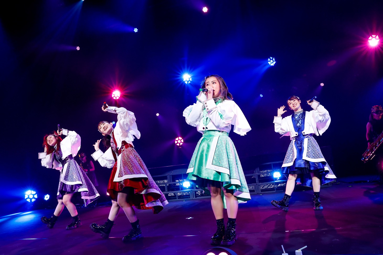 TEAM SHACHII「TOUR 2022 ～猪突！猛進！猛進！猛進！猛進！～」日本特殊陶業市民会館公演の様子。（撮影：小坂茂雄）