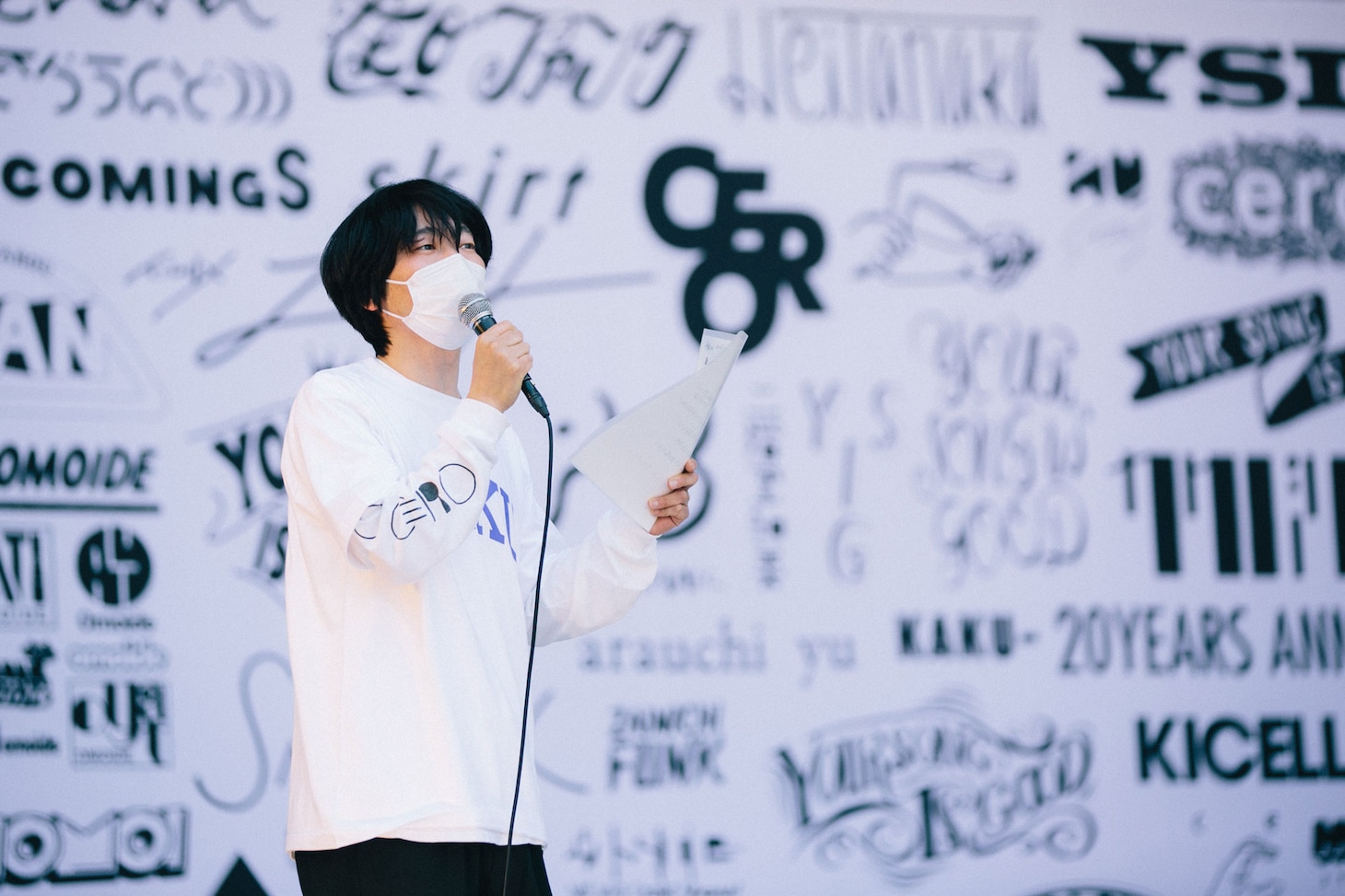 角張渉（撮影：三浦知也 / 廣田達也）