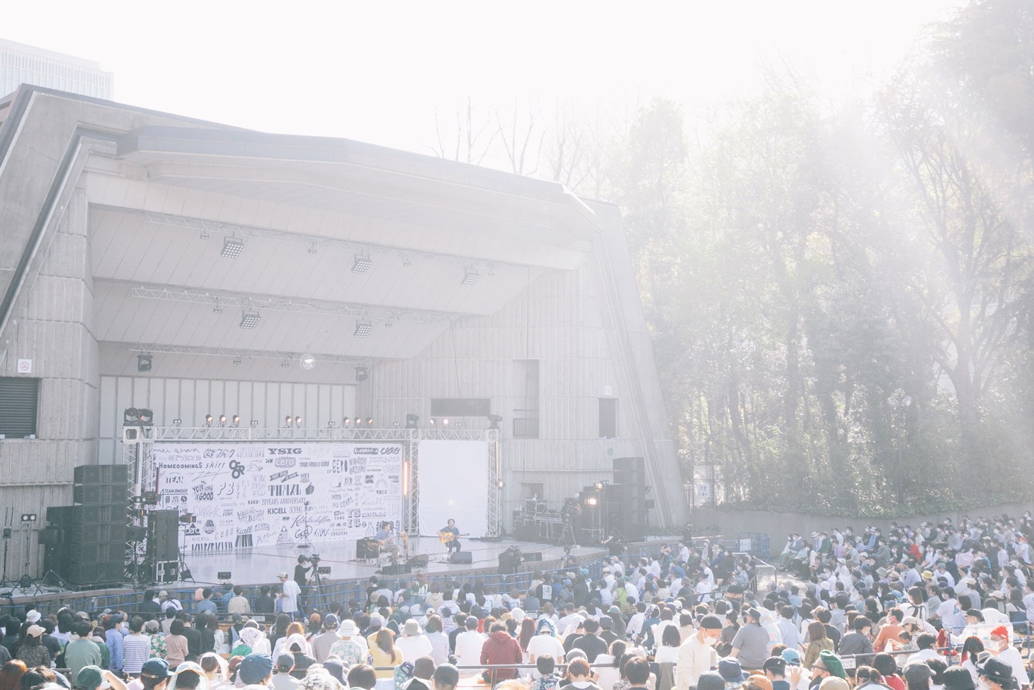 キセルのライブの様子。（撮影：三浦知也 / 廣田達也）