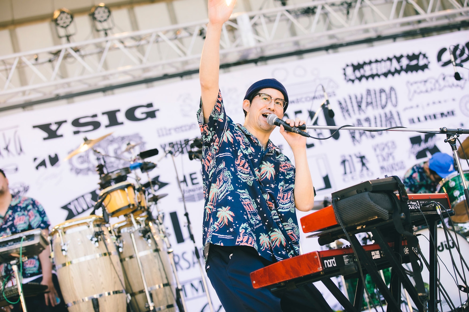カクバリズム20周年野音ライブ、思い出野郎Aチームが堂々トリ務める