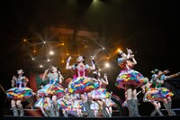 虹のコンキスタドール「Over the RAINBOW～なんたってアイドルなんですっ!!～ in 日本武道館」の様子。