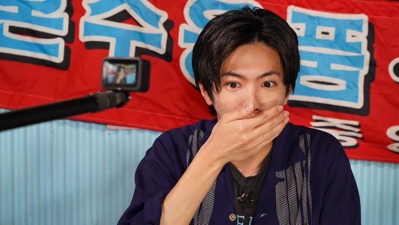 神宮寺勇太が爆辛ビビンパの完食にチャレンジ、開始1分で「コンサートより汗かいてるかも」