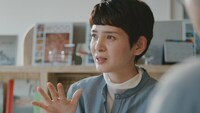 「カロリーメイト リキッド」の新Web CM「わたしの、原動力。」編より。