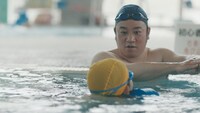 「カロリーメイト リキッド」の新Web CM「わたしの、原動力。」編より。