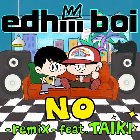 「NO -remix- feat. TAIKI」配信ジャケット