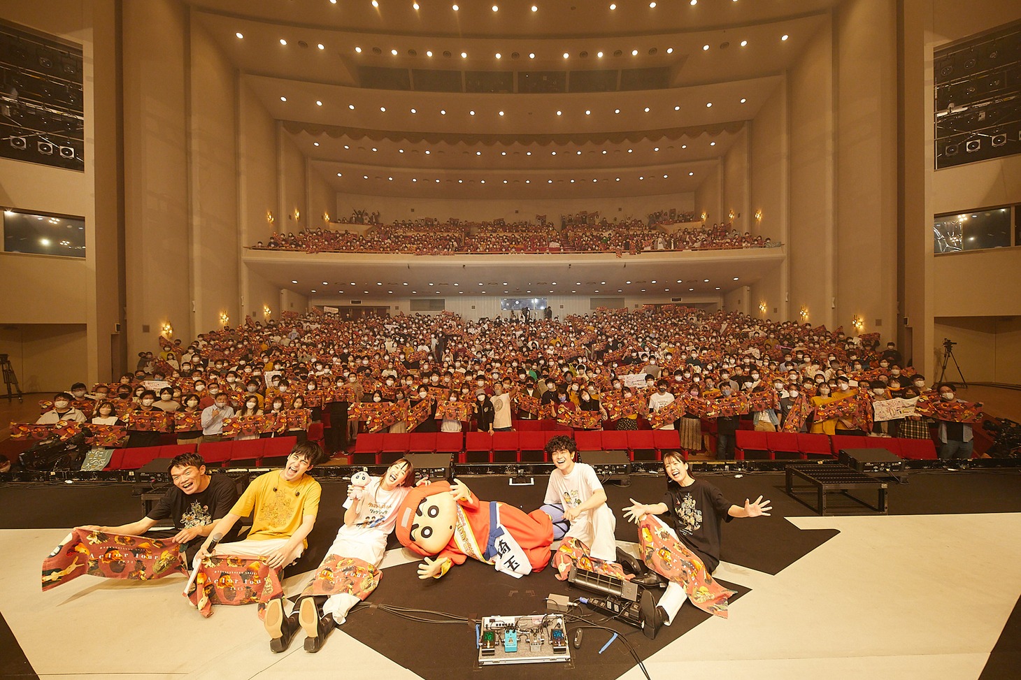 「Actor tour 2022」の様子。 (c)U/F (c)臼井儀人/双葉社・シンエイ・テレビ朝日・ADK2022（撮影：安藤みゆ）