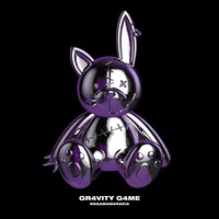 我儘ラキア「GR4VITY G4ME」配信ジャケット
