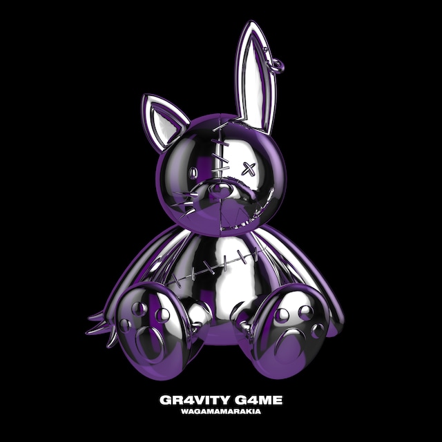 我儘ラキア「GR4VITY G4ME」配信ジャケット