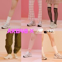 AKB48×NEW BALANCE「MR530」Webムービーより。