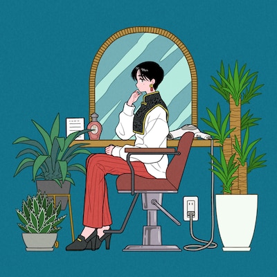 DE DE MOUSE & YonYon「Step in Step in」配信ジャケット