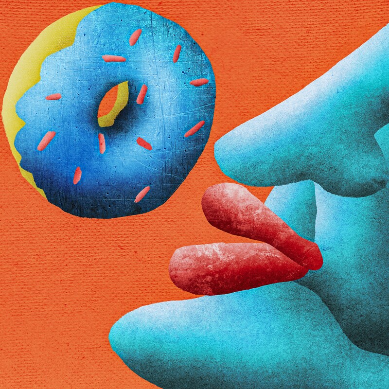 Helsinki Lambda Club「真っ暗なドーナッツ」配信ジャケット