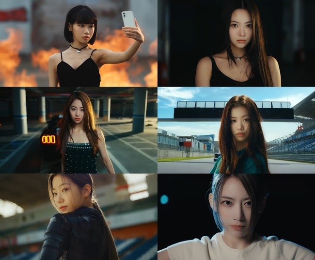 「FEARLESS TRAILER 'The World Is My Oyster' - LE SSERAFIM」より。