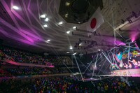 虹のコンキスタドール「Over the RAINBOW～なんたってアイドルなんですっ!!～ in 日本武道館」の様子。