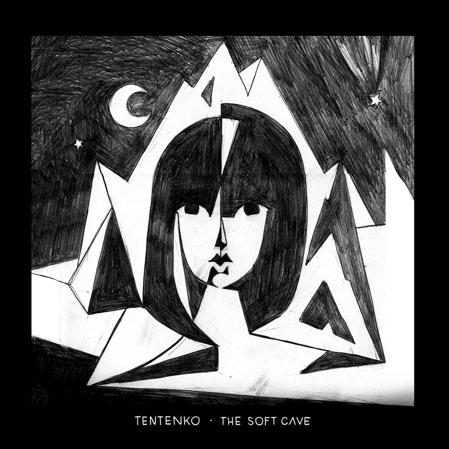 テンテンコ「The Soft Cave」ジャケット