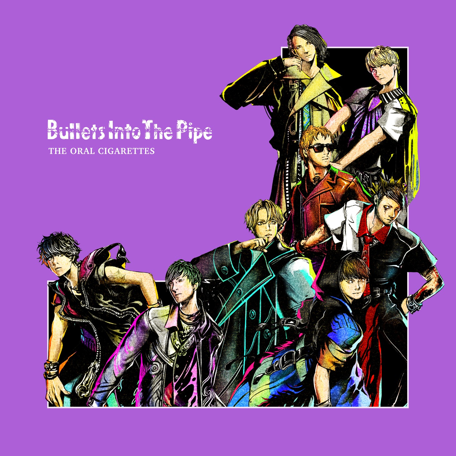 THE ORAL CIGARETTES「Bullets Into The Pipe」配信ジャケット