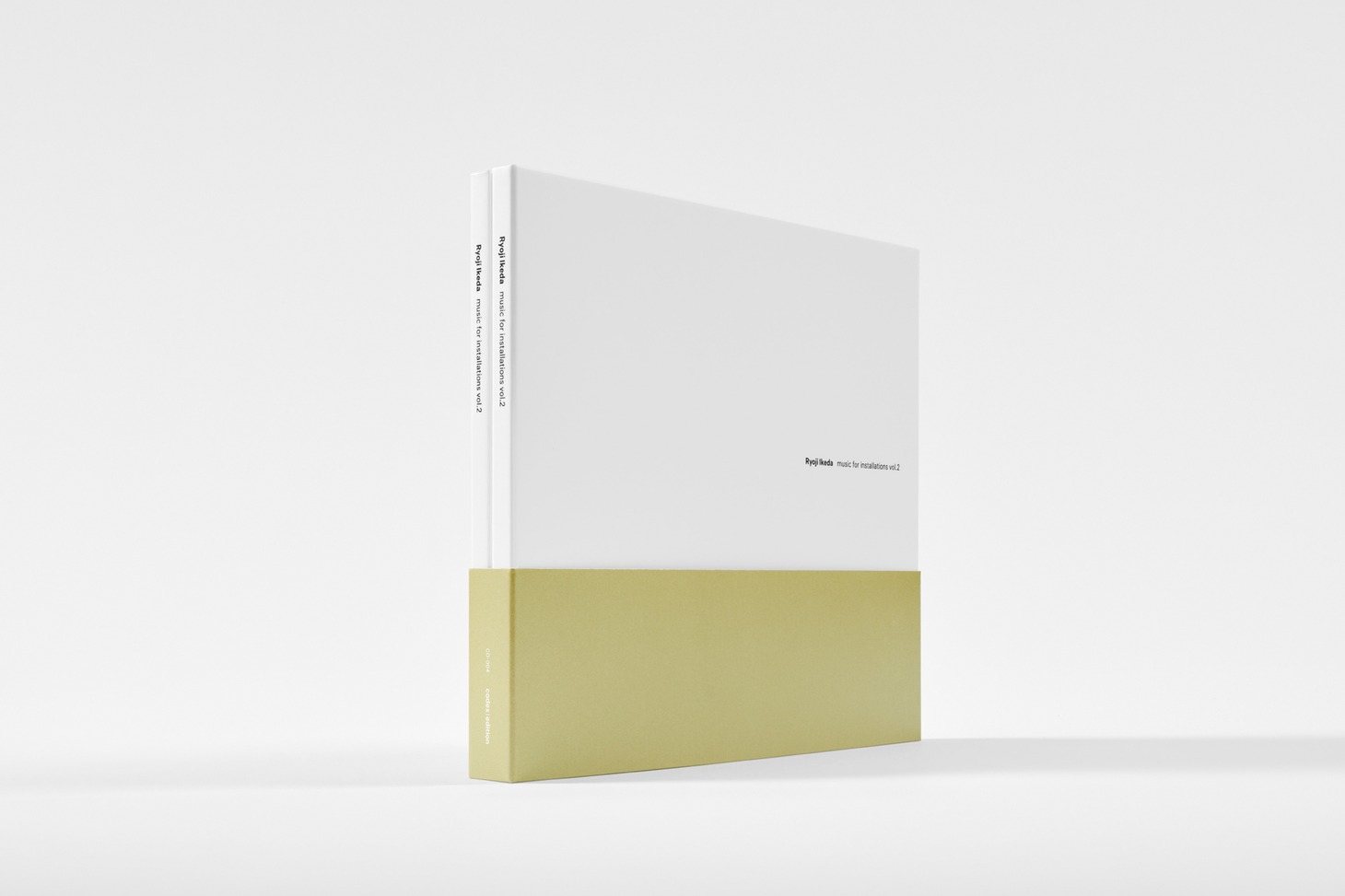 池田亮司「music for installations vol.2」商品写真（Photo by Takeshi Asano）