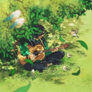 ツチヤカレン「ハミングバード」配信ジャケット