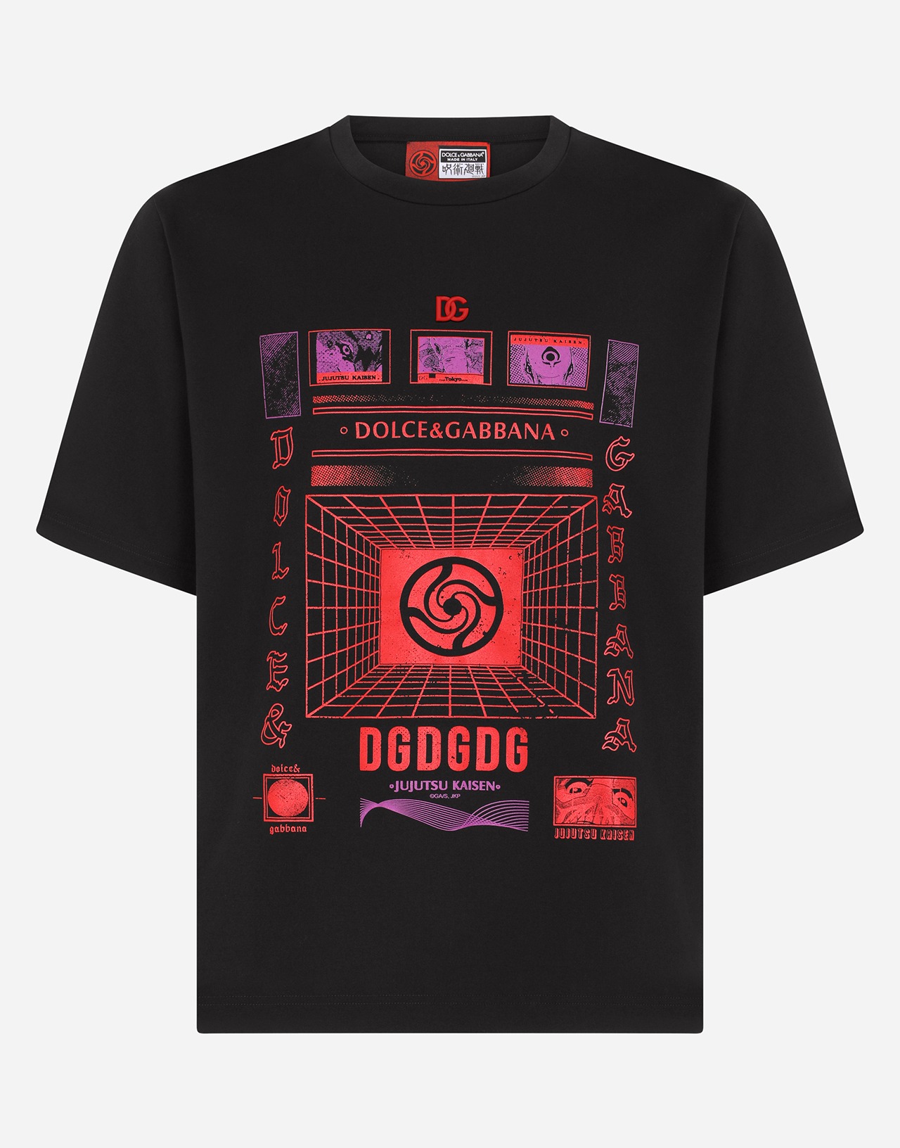 「ドルチェ＆ガッバーナ×呪術廻戦」Tシャツ“伏黒恵”