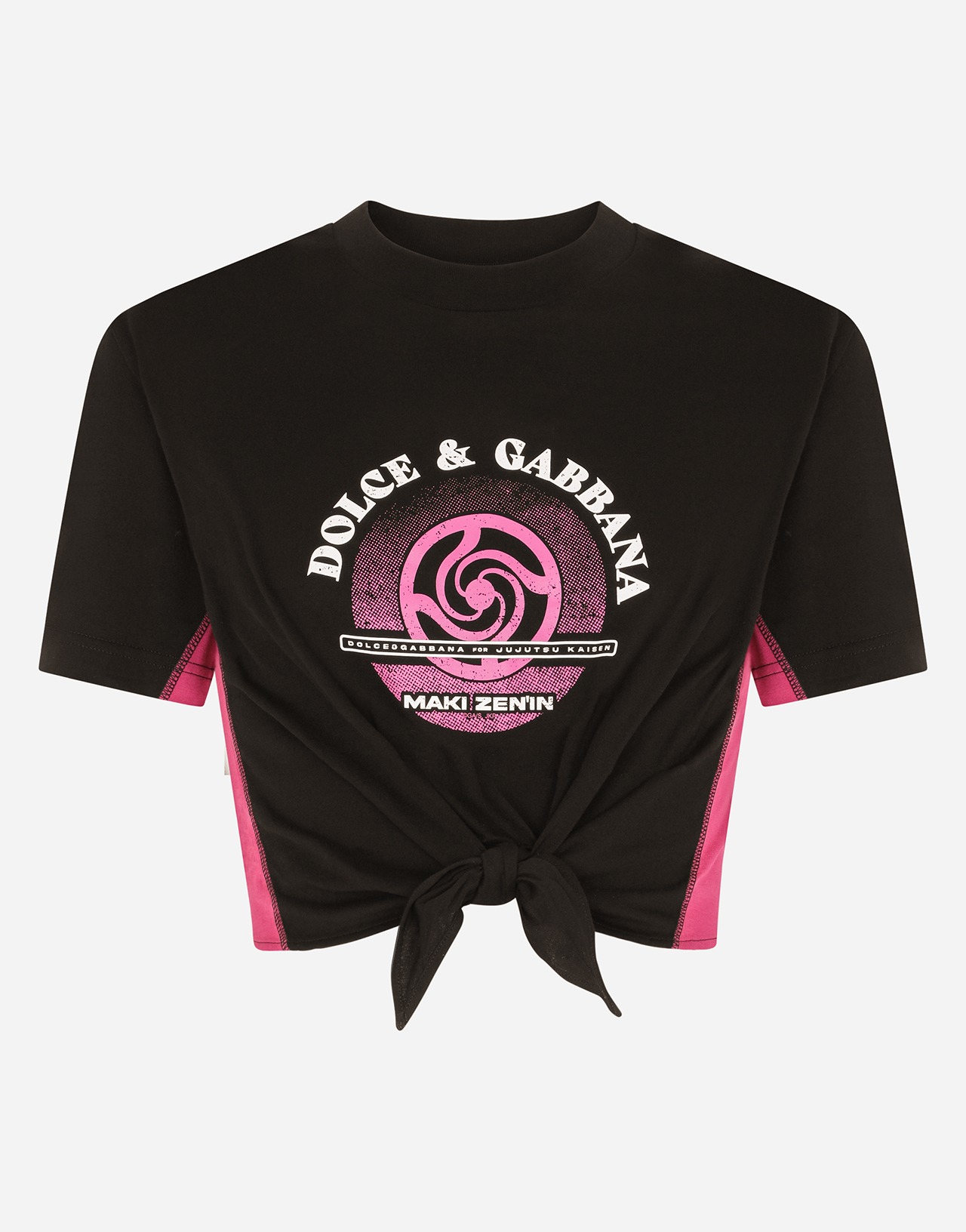 「ドルチェ＆ガッバーナ×呪術廻戦」クロップド・Tシャツ“禪院真希”