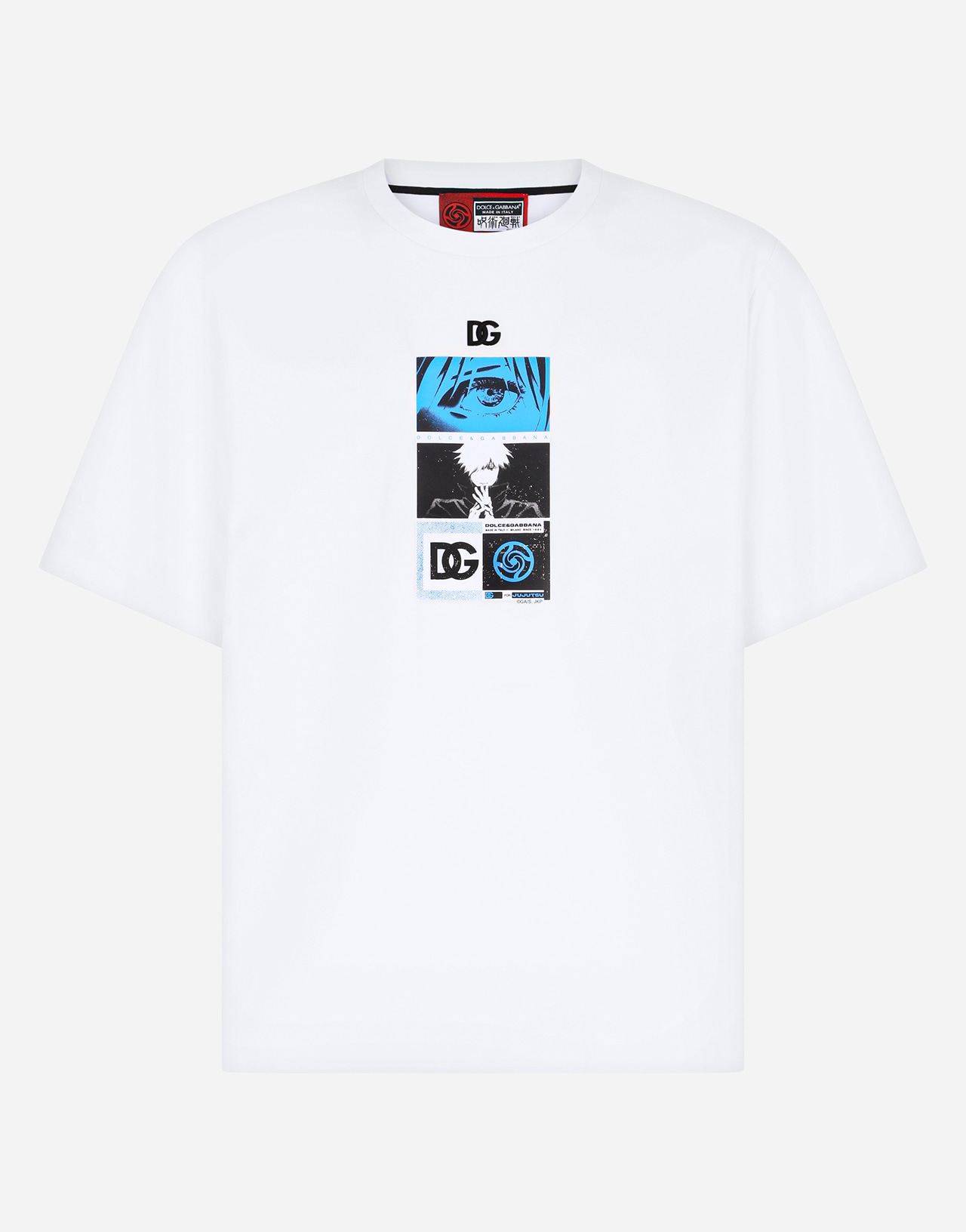「ドルチェ＆ガッバーナ×呪術廻戦」Tシャツ“五条悟”