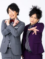 ぺこぱ。左がシュウペイ。