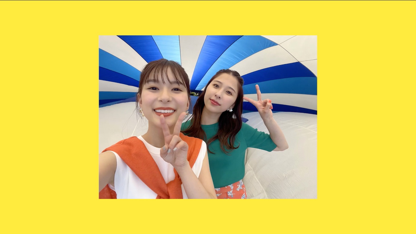 ROPÉ PICNIC Web動画「撮りあいっこ」編より。