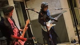 THIS IS JAPAN「KARAGARA feat. セントチヒロ・チッチ(BiSH)」レコーディング時の写真。