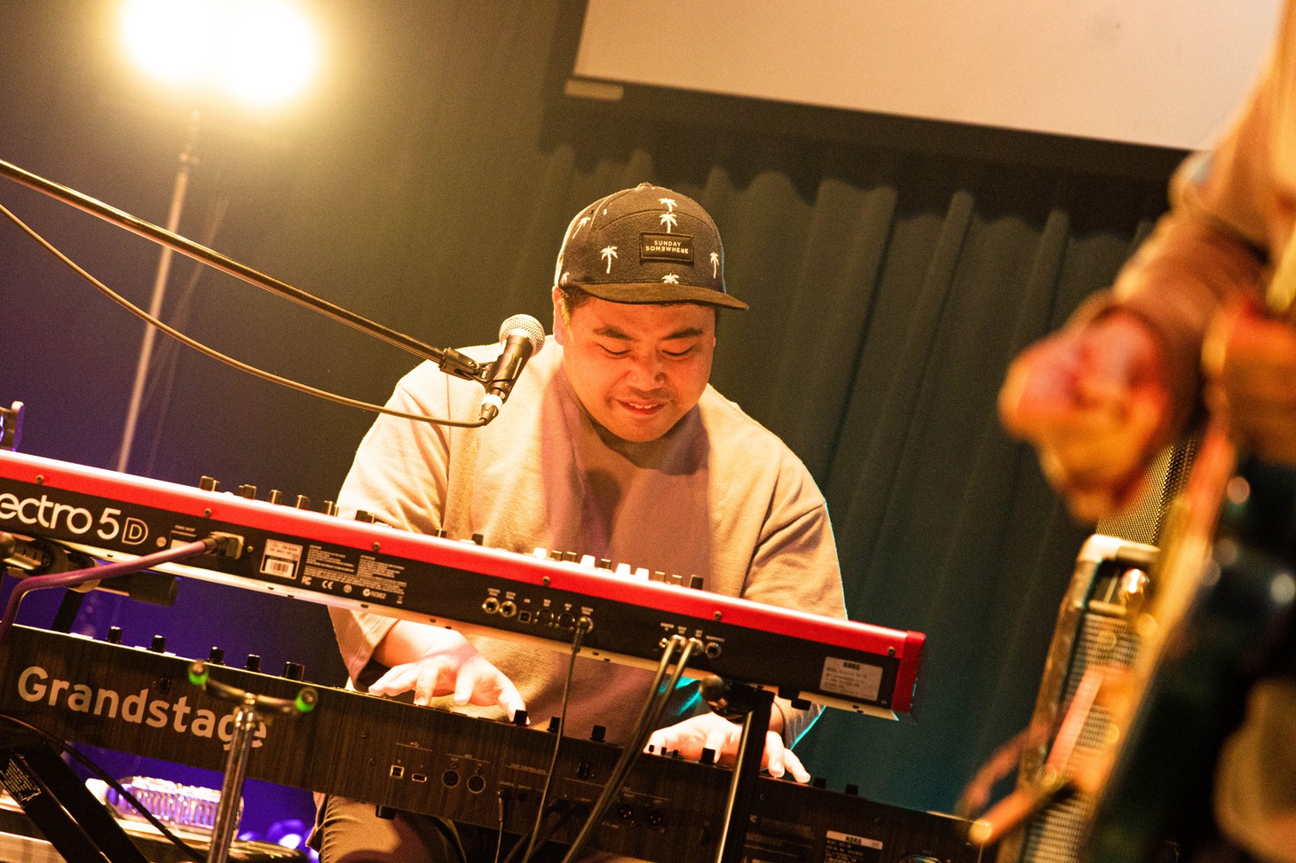 田中佑司（Key / bonobos）（Photo by Isamu Honma）