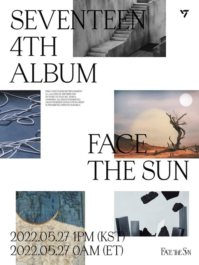 SEVENTEEN「Face the Sun」ティザービジュアル  (c)PLEDIS Entertainment