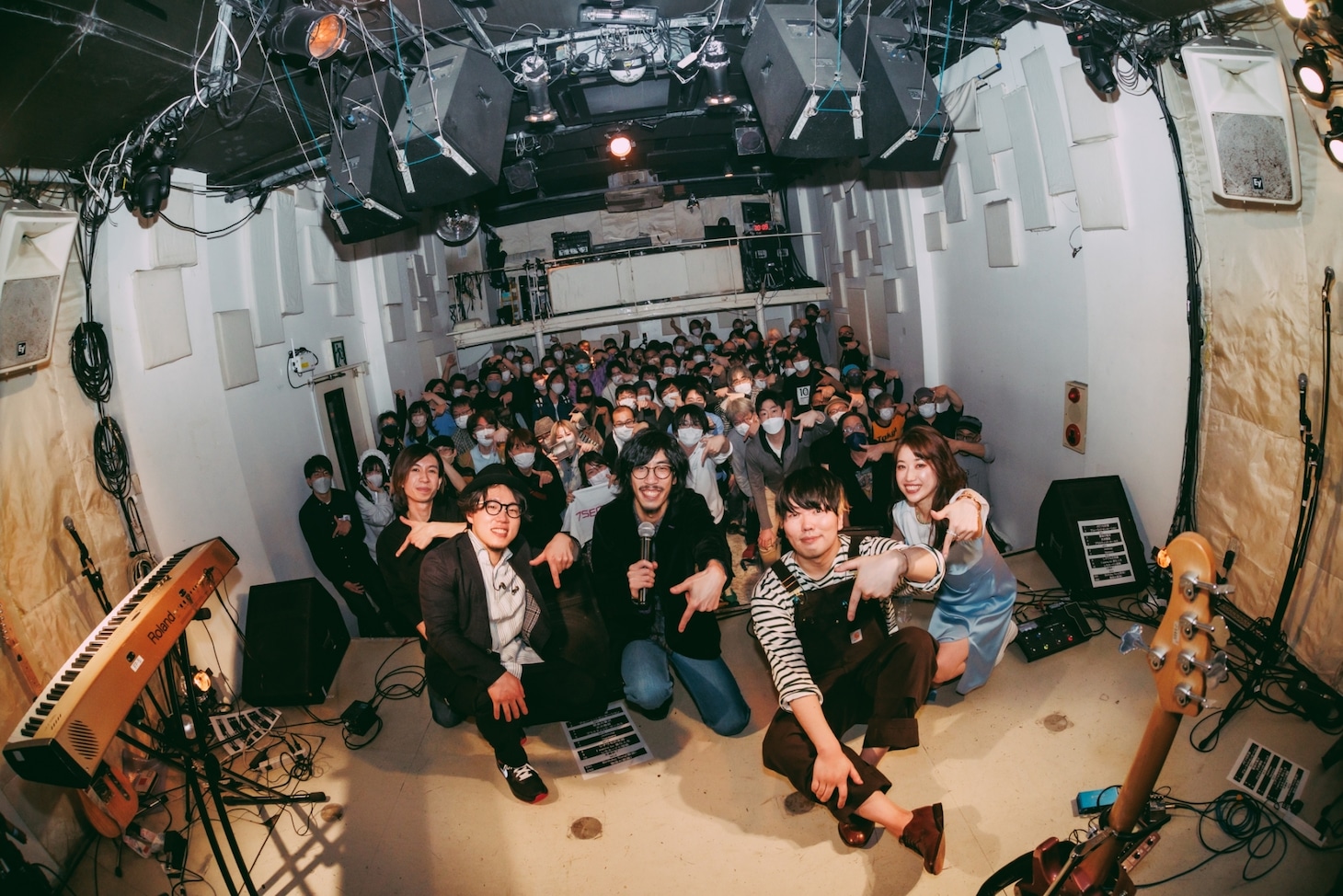 7セグメント「7SEGMENT 5th Anniversary "RECEPTION Party"」の様子。（Photo by nishinaga "saicho" isao）