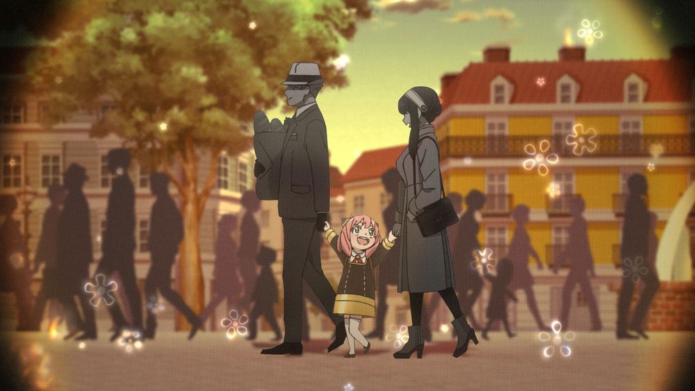 アニメ「SPY×FAMILY」エンディング映像より。
