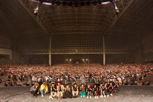 「THE PARADE」に出演したSEKAI NO OWARI、BiSH、マキシマム ザ ホルモン、Vaundyの集合写真。（Photo by YOSHIFUMI SHIMIZU）