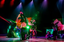 TEAM SHACHI「TOUR 2022 ～猪突！猛進！猛進！猛進！猛進！～」中野サンプラザホール公演の様子。