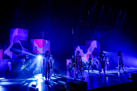 TEAM SHACHI「TOUR 2022 ～猪突！猛進！猛進！猛進！猛進！～」中野サンプラザホール公演の様子。