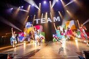 TEAM SHACHI「TOUR 2022 ～猪突！猛進！猛進！猛進！猛進！～」中野サンプラザホール公演の様子。