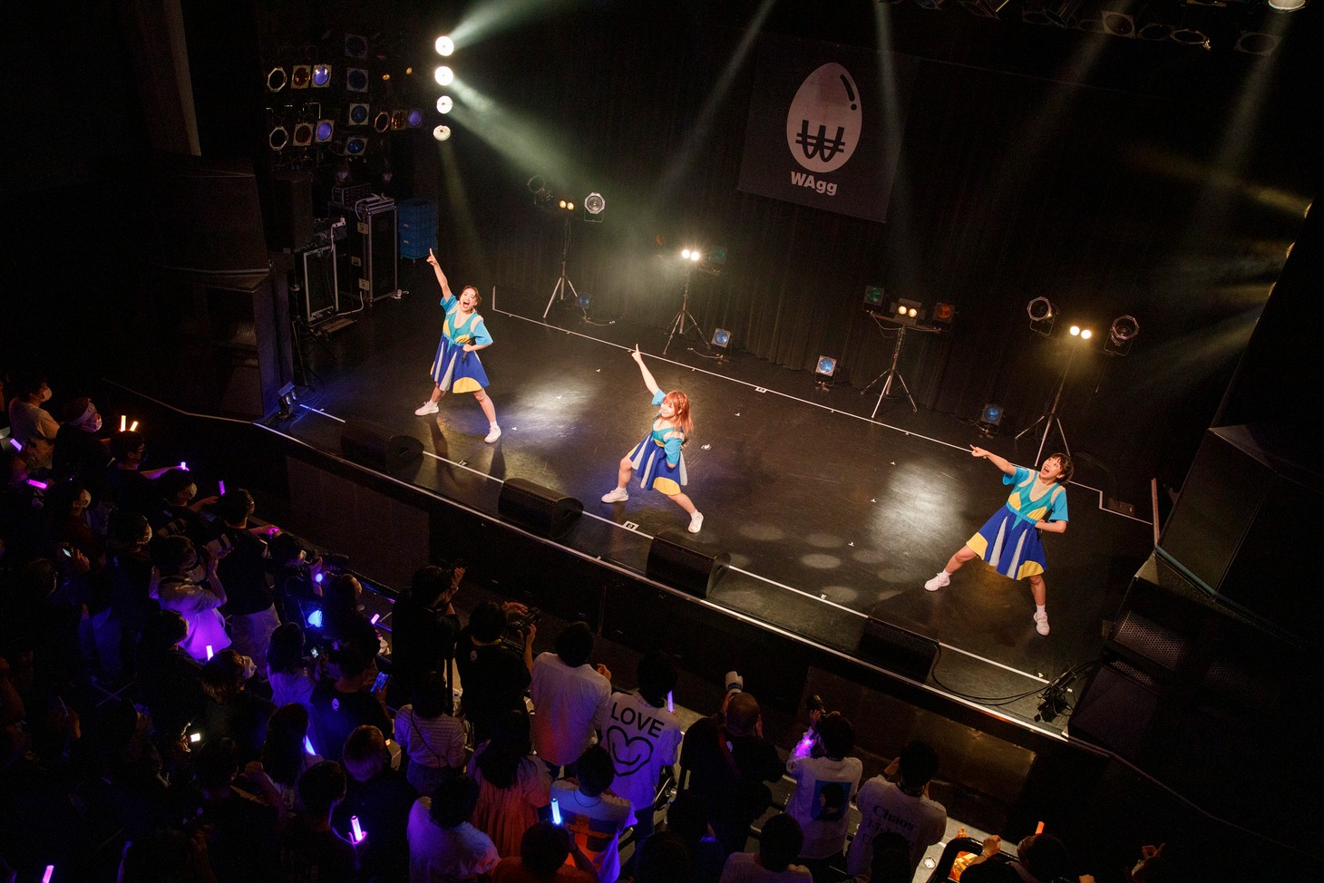 WAgg「WAggs」Spotify O-WEST公演の様子。（Photo by sotobayashi kenta）