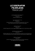 LE SSERAFIM「FEARLESS」トラックリスト