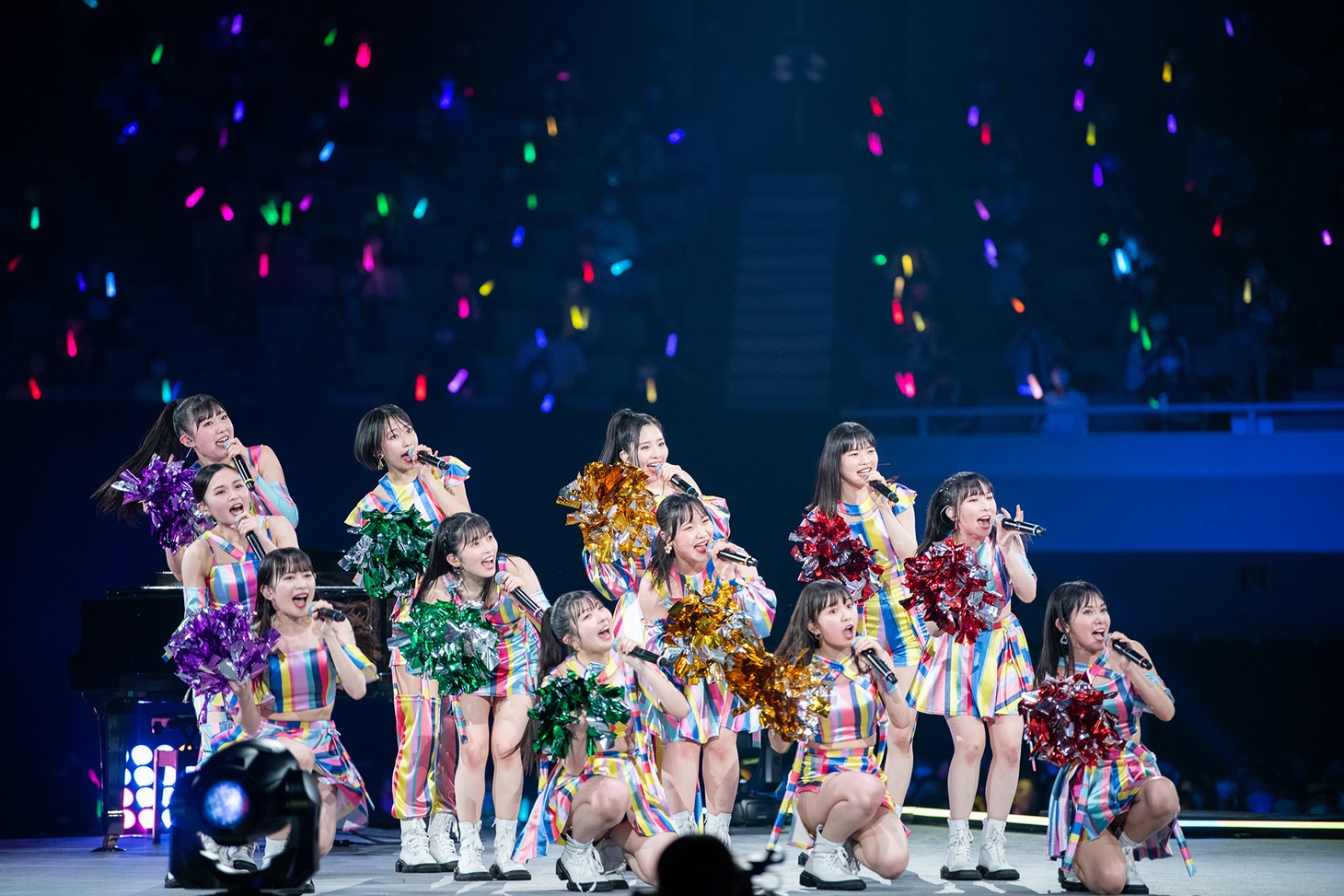 「BEYOOOOOND1St CONCERT TOUR どんと来い！ BE HAPPY! at BUDOOOOOKAN!!!!!!!!!!!!」の様子。