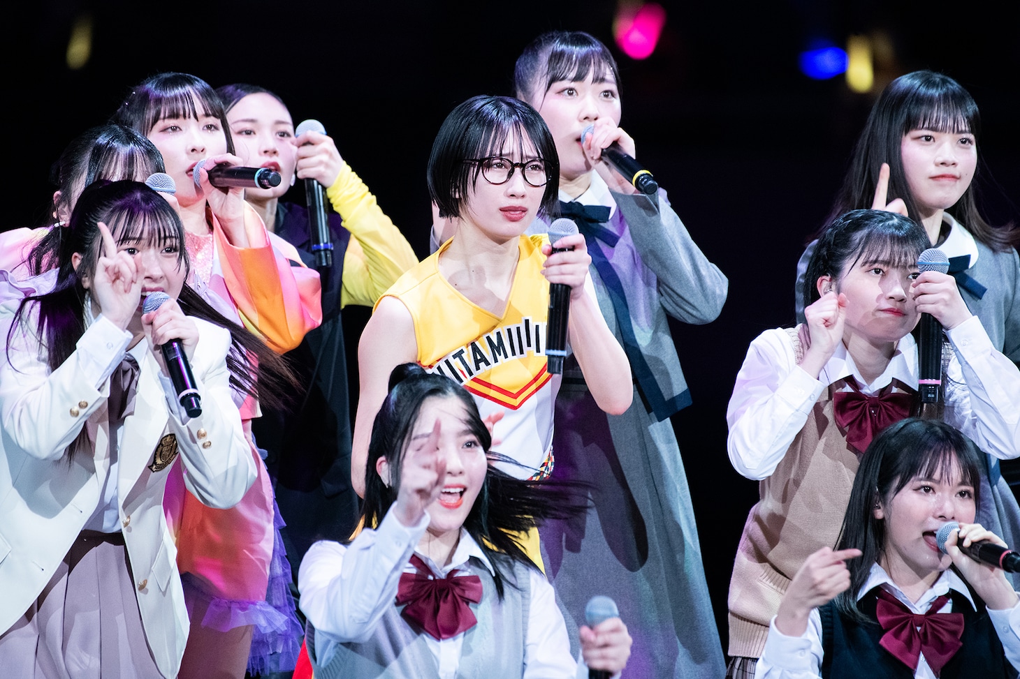 「BEYOOOOOND1St CONCERT TOUR どんと来い！ BE HAPPY! at BUDOOOOOKAN!!!!!!!!!!!!」の様子。