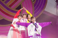 「ももクロ 春の一大事2022 ～笑顔のチカラ つなげるオモイ in 楢葉・広野・浪江 三町合同大会～」の様子。（撮影：上飯坂一）