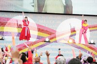 左から百田夏菜子、佐々木彩夏。（撮影：増田慶）