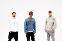 左からPUNPEE、藤井健太郎、YZERR（BAD HOP）。
