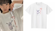「ぞうきんドッグ ワーッ!Tシャツ(白)」