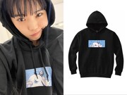 「ぞうきんドッグ まっくろぞうきんドッグパーカー」