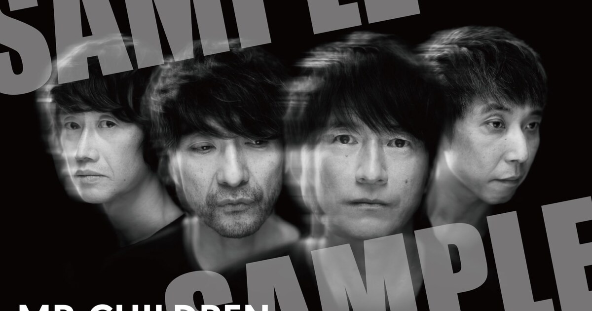 Mr.Childrenのベスト発売記念しタワーレコードでポスター掲出、フリー 