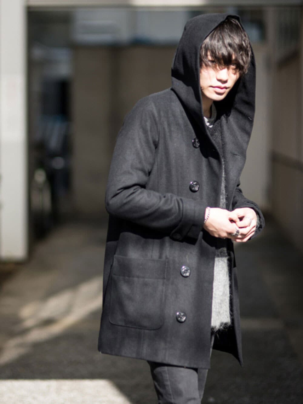 アパレル勤務時代のハタサトシ。